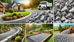 #57s | Driveway and Drainage Gravel - Roanoke Landscape Supply - 1 Ton