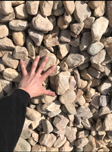 Load image into Gallery viewer, MEDIUM | LARGE - River Decorative Stones - Roanoke Landscape Supply - 6 Tons

