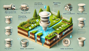 Pop - Up Emitters - Roanoke Landscape Supply - Green Grass